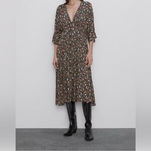 Zara Paisley Dress
